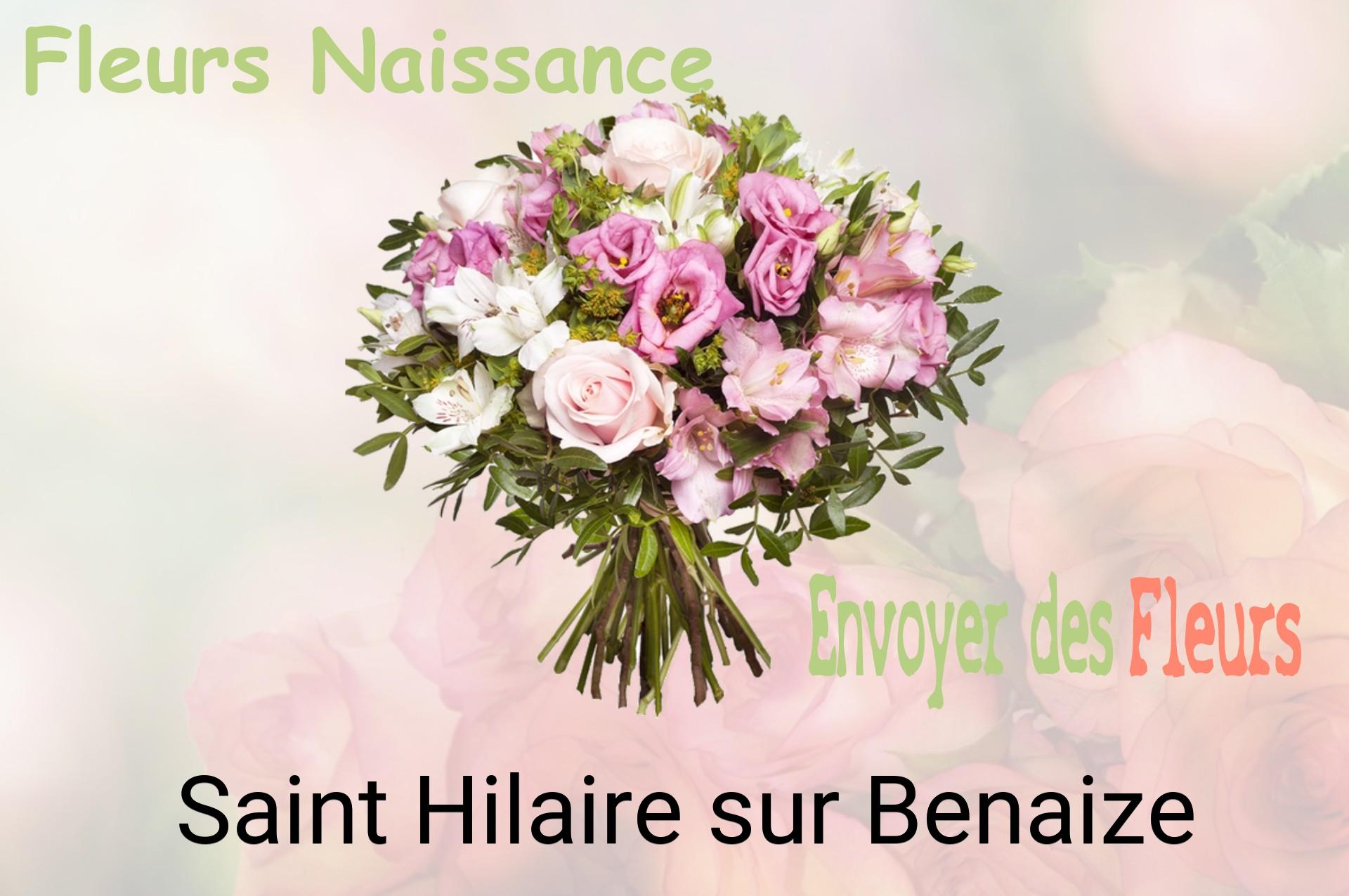 Bouquet de fleurs de naissance livré à Saint-Hilaire-sur-Benaize